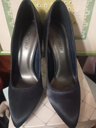 Scarpe tacco Catwalk nere