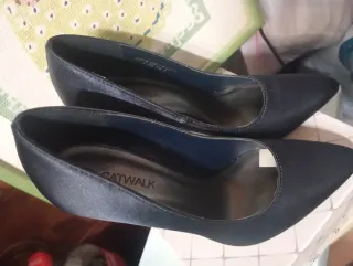 Scarpe tacco Catwalk nere