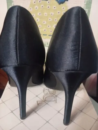 Scarpe tacco Catwalk nere