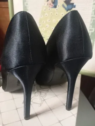 Scarpe tacco Catwalk nere