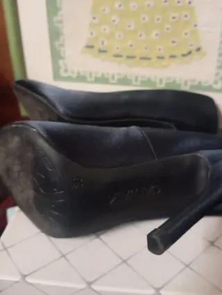 Scarpe tacco Catwalk nere