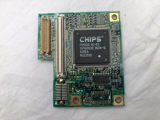 Toshiba 210CS tarjeta grafica.