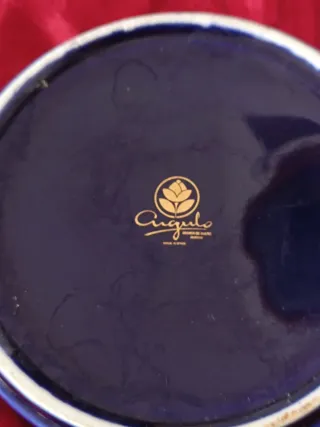 Cinzeiro La Manga del Mar Menor azul dourado