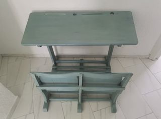 Pupitre antiguo de madera