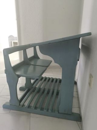 Pupitre antiguo de madera