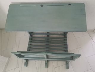 Pupitre antiguo de madera