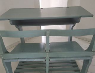 Pupitre antiguo de madera