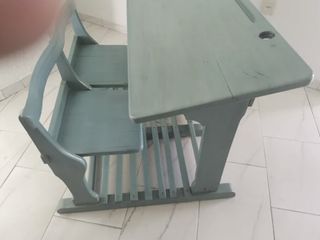 Pupitre antiguo de madera