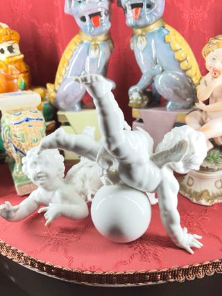 Antichi angeli in porcellana di Algora