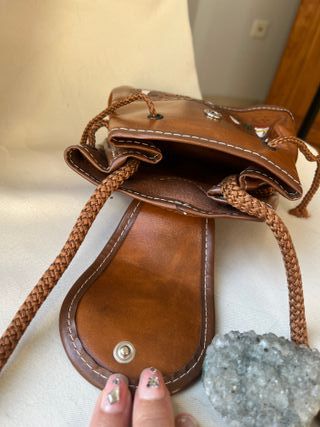 Bolso Vintage Cuero Pequeño