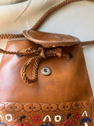 Bolso Vintage Cuero Pequeño