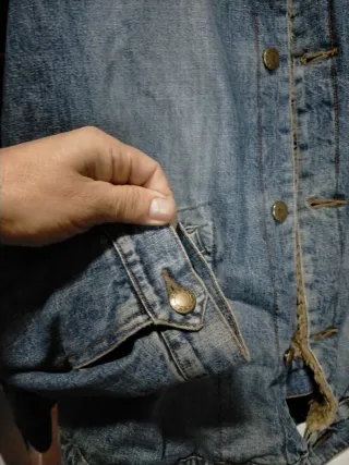 Chaqueta vaquera forrada