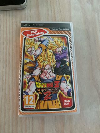 Juego PSP Dragon Ball Z Shin Budokai 2
