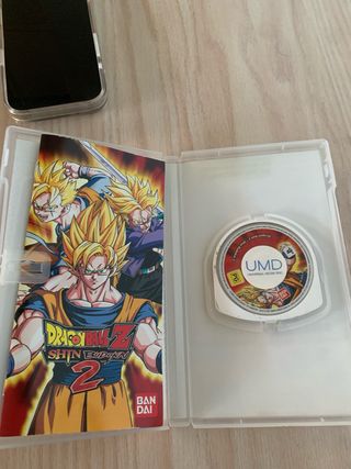 Juego PSP Dragon Ball Z Shin Budokai 2