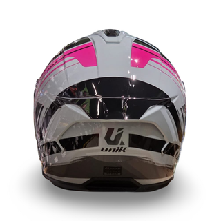 Casco Integral Unik Ultra DV March Fluor Pink