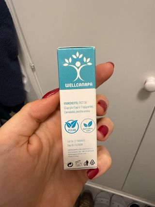 Olio CBD Wellcanapa Menta Relax 3000mg