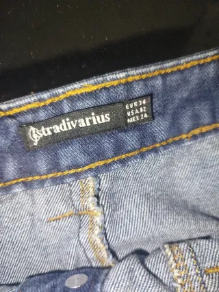 Falda vaquera con botones