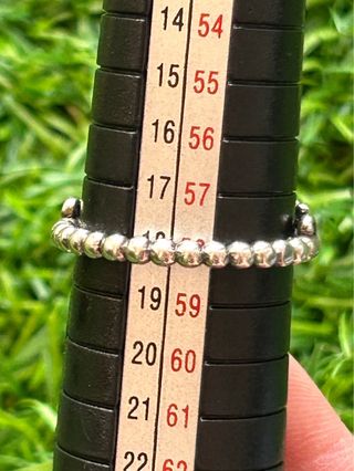 Anillo Pandora Tiara Cenicienta Azul Plata