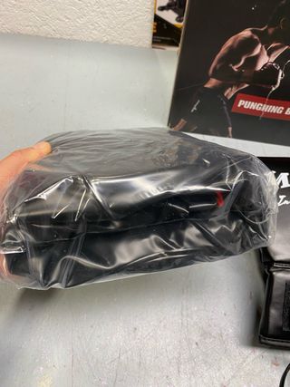 Saco Boxeo MMA Inflável + Luvas + Bomba