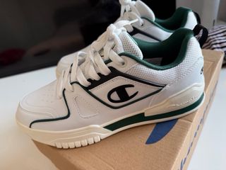 Zapatillas Champion Blancas y Verdes
