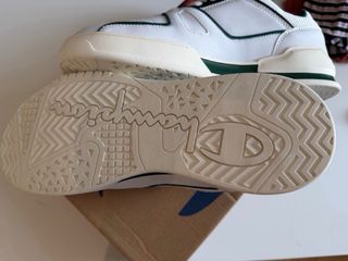 Zapatillas Champion Blancas y Verdes