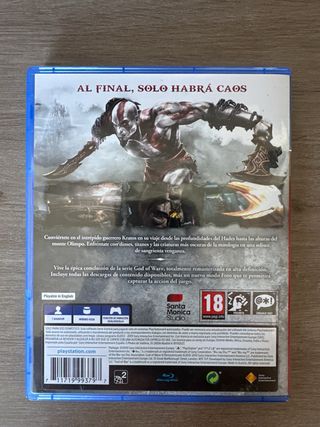 God of War III Remasterizado PS4