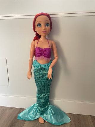 Muñeca Ariel Gigante 80cm