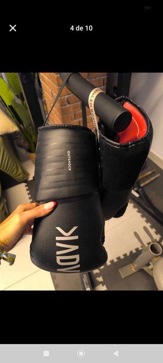 Kit Boxeo Outshock Niños + Guantes