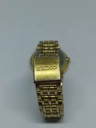 Seiko Vintage Gold Tone - Elegancia Clásica (7N82)