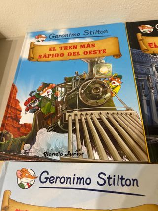 Lote Geronimo Stilton 6 libros infantiles perfecto