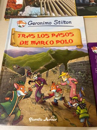 Lote Geronimo Stilton 6 libros infantiles perfecto