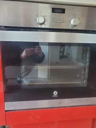 Horno Balay RVS con Display y Aire Caliente