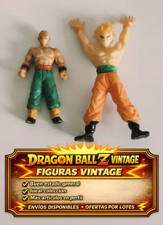 Figuras Dragon Ball Z Vintage (Goku/Tenshinhan)