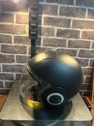 Casco Jet Shark Nano Blank Matt Negro