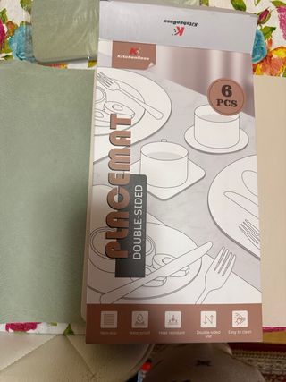 Set di 6 Tovagliette Americane e Sottobicchieri