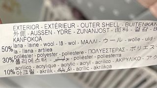 Abrigo camel Zara lana Talla M