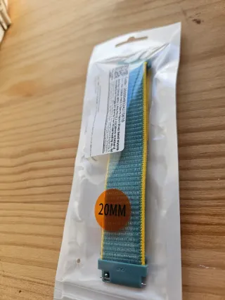 Correa Coros Garmin Samsung polar 20mm Nylon