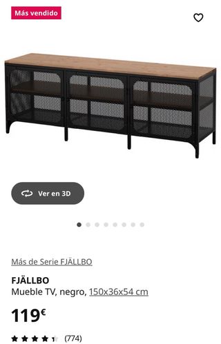 Mobile TV IKEA FJALLBO