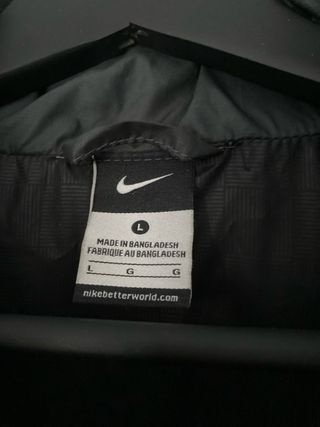 Plumas Nike Juventus Negro/Gris