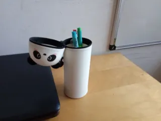 Estuche Panda Legami Super Mono