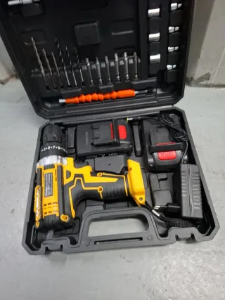 Taladro Atornillador 36V con Batería y Maletín