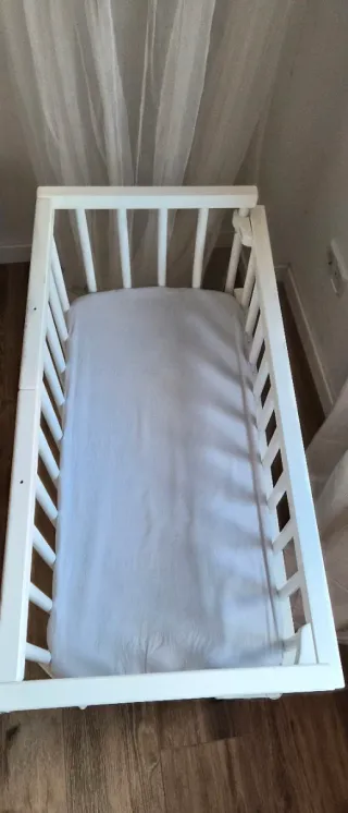 Minicuna colecho blanca