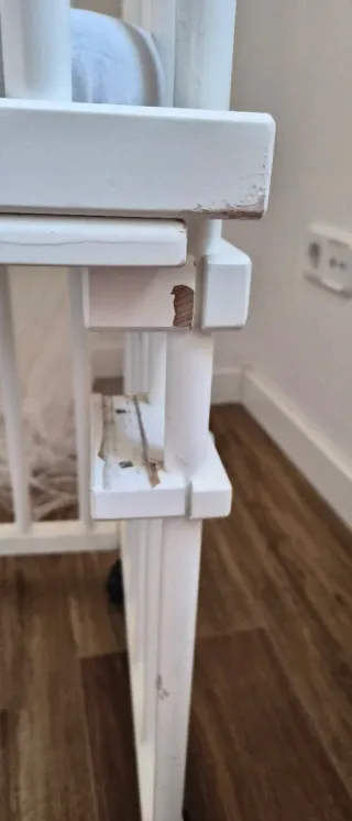 Minicuna colecho blanca