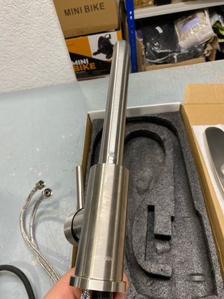 Torneira de Cozinha Extraível Metal/Plástico