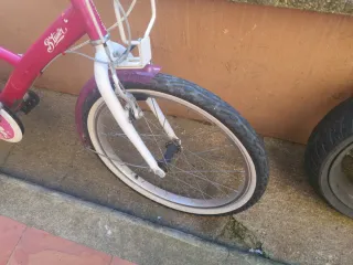 Bicicleta niña rosa BTWIN