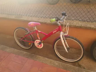 Bicicleta niña rosa BTWIN
