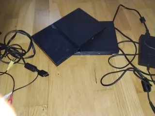 Playstation 2 Slim Negra