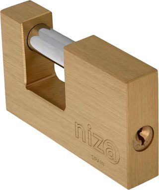 Amig - Candado de seguridad rectangular con barra