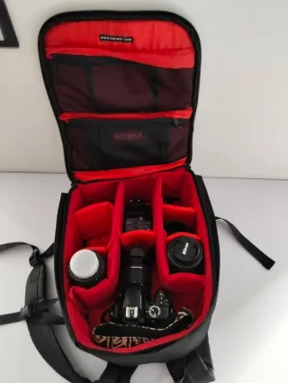 Equipo Nikon D3300 + 3 objetivos