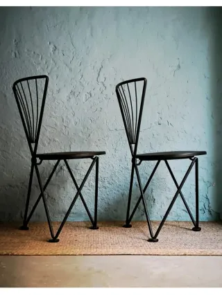 Silla diseño Jochen Hoffmann - Vintage 80s